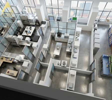  Phòng Kiểm Nghiệm tổ hợp Hóa Sinh – 300m²_Tập đoàn Vĩnh Hoàn
